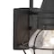 Vaxcel Chatham 1 Light Black Coastal Outdoor Wall Lantern Clear Glass OW21881TB - alternate 7